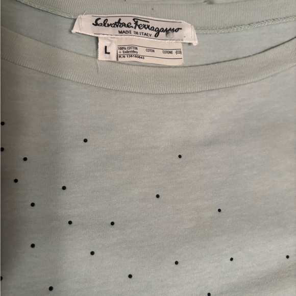 Salvatore Ferragamo Sage 3/4 Sleeve Top - Picture 5 of 7